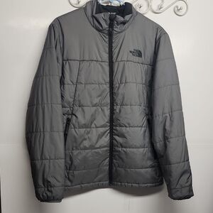 The North Face Men's Gray Puffer Jacket Sz S/P